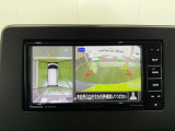全方位カメラ装着済!死角になりやすい後方もとても見やすいです☆車庫入れに自信がない方や縦列駐車が苦手な方にも、オススメな機能です!安心度もアップ!