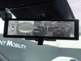 スマートルームミラー★車両後方のカメラ映像をミラー面に移して、いつでもクリアな後方視界を確保します♪