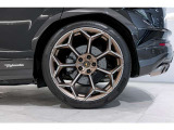 Rims Pelope 23 with titanium wheel bolts - Diamond finished Bronze