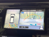 【アラウンドビューモニター】専用のカメラにより、上から見下ろしたような視点で360度クルマの周囲を確認することができます☆死角部分も確認しやすく、狭い場所での切り返しや駐車もスムーズに行えます。