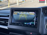 【 バックカメラ 】駐車が苦手な方でも映像で後方の安全確認もしっかり♪見えない死角の部分や距離感などモニター確認することが可能です!//