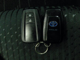 スマートキー付!キーを取り出さなくてもドアロックの施錠・開錠、エンジンの始動が出来ます!雨の日や荷物の多い日にとても便利ですね♪