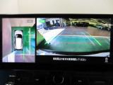 アラウンドビューモニターで車庫入れも空から見ている様に駐車できラクラクです。