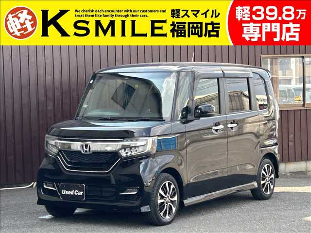 N-BOXカスタム G L ホンダセンシング 禁煙車 両側スライド片側電動ドア