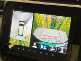 【全方位モニター用カメラ】専用のカメラにより、上から見下ろしたような視点で360度クルマの周囲を確認することができます☆死角部分も確認しやすく、狭い場所での切り返しや駐車もスムーズに行えます。