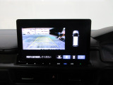 バックカメラの画像です。ガイドラインがスムースな車庫入れをサポートいたします!車庫入れの安心感がアップしますね☆