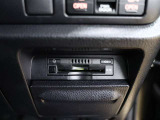 ETC車載器付きです。高速道路の料金所もスムーズに通過できます。