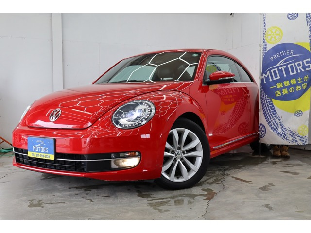 ザ・ビートル デザイン レザーパッケージ 自社分割/事故無/ブラックレザーシート/前