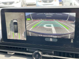 見下ろしているかのような映像で、駐車もスムーズに行ける!インテリジェントアラウンドビューモニターです。
