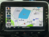 見やすい日産純正ナビゲーションです。