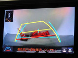 バックガイドモニターを装備しています、車庫入れもラクラクです。