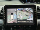 駐車時はナビゲーションでアラウンドビューモニターを見ることができ、安心して後ろを把握することが出来ます。