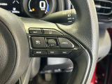 前方の車との車間を設定し、スピードを上げたり緩めたりを自動で行ってくれる追尾式の「レーダークルーズ」。上級装備の一つです!高級車にしかつかない嬉しい機能です。