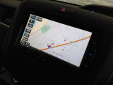 純正ナビが搭載されています。初めての道も安心ですね。Bluetooth接続可能!