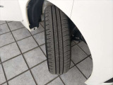 ●標準14インチアルミホイール&ダンロップ ENASAVE EC300; 2022年製(新車装着タイヤ) 155/65R14 75S 溝残約3mm(車検適合1.6mm以上)※ひび割れの為販売時交換