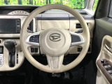 ステアリングも使用感が少なく、きれいな状態となっております♪