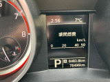 走行78,496キロ マルチインフォメーションディスプレイ