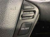 【クルーズコントロール】高速道路もラクラク走行。アクセルを離しても一定速度で走行ができ、長距離運転時の負担を軽減!加速・減速も簡単なスイッチ操作で調整できます。