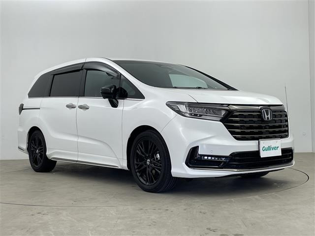 オデッセイ2.0 e:HEV アブソルート EX ブラックエディション本革シート ワンオーナー