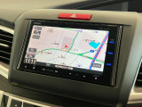 <ホンダ純正メモリーナビ>◆初めての場所もナビゲーションがご案内!楽しい旅行をサポートします。タッチパネル式で画面操作が非常に楽です!
