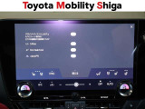 装備されている機能のほとんどがタッチパネルで操作可能です。