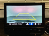 バックでの車庫入れも安心です! リアカメラが付いているバックモニター付のナビを装備しております。操作線もついており距離感も画面から確認できます。