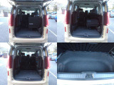 3列目シートをすべて跳ね上げていただくと更に荷室を広く使っていただくことが出来ます。