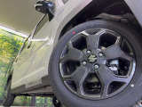 【純正15インチアルミホイール】外観にマッチした純正アルミホイールを装着しております。各種社外アルミホイールや、スタッドレスタイヤも取扱いしております。是非ご相談ください♪