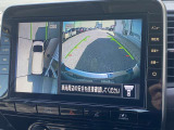 アラウンドビューモニターで車の周辺状況をナビ画面で確認できます☆