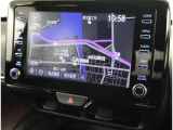 純正ディスプレイナビ付です。