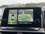 アラウンドビューモニター付きで楽々駐車