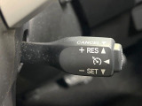 【クルーズコントロール】高速道路もラクラク走行。アクセルを離しても一定速度で走行ができ、長距離運転時の負担を軽減!加速・減速も簡単なスイッチ操作で調整できます。