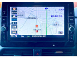 日産オリジナルナビゲーション。9インチワイドモニター。