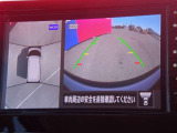 上からの視点で狭い駐車場への駐車などに役立つアラウンドビューモニターです♪