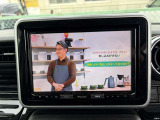 ドライブ中の休憩時などにテレビも楽しめます。
