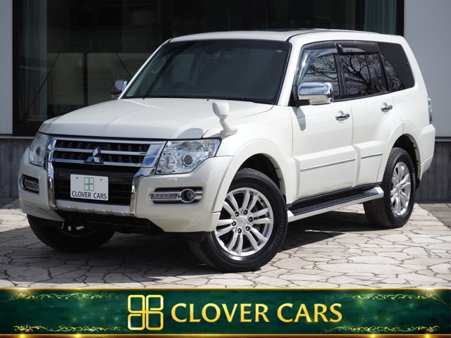 パジェロ3.2 ロング スーパーエクシード ディーゼル 4WDワンオーナー・サビ無し本州車両・サンルー