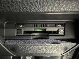 ETC車載器付きです。高速道路の料金所もスムーズに通過できます。