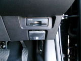 ETC車載器が付いています。高速道路の料金所をノンストップで通過!