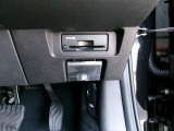 ETC車載器が付いています。高速道路の料金所をノンストップで通過!