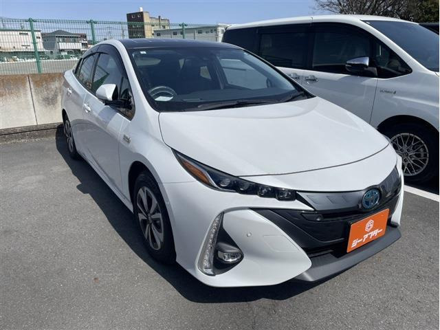プリウスPHV1.8 A プレミアム禁煙車 ソーラー充電システム