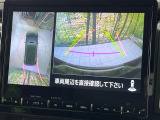 【マルチアラウンドモニター】専用のカメラにより、上から見下ろしたような視点で360度クルマの周囲を確認することができます☆死角部分も確認しやすく、狭い場所での切り返しや駐車もスムーズに行えます。