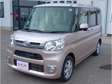 ダイハツ タント X SA ターボ 4WD  電動スライドドア ナビ バックカメラ インテリキー プッシュスタート ETC DVD CD Bluetooth フォグランプ 衝突安全装置 アイドリングストップ ベンチシート