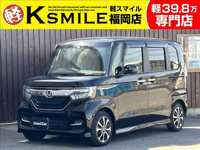 N-BOXカスタム G L ホンダセンシング 禁煙車 両側スライド片側電動ドア