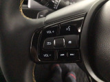 ステアリングリモコンは、運転中でも簡単に音量調整やチャンネル変更もできます!わき見運転防止にもつながるので安心です♪