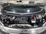 【エンジンルーム】エンジンの調子は良好です!ご納車前にはしっかりとオイル交換・その他油種類の点検補充をさせて頂きます。また、ガリバーでは修復歴のある車は販売いたしません。