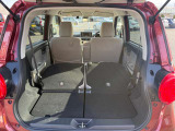 ラゲッジスペースも広々です!シートアレンジをすると、急な大きな荷物なども積めてとても便利です!