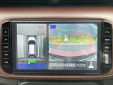 アラウンドビューモニター付です。上から丸見え、車庫入れも安心!