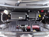 エンジンルームです!普段のメンテナンスはもちろん、定期点検や整備、車検まで全てお任せいただけますので、ご安心ください!