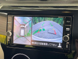 【アラウンドビューモニター】専用のカメラにより、上から見下ろしたような視点で360度クルマの周囲を確認することができます☆死角部分も確認しやすく、狭い場所での切り返しや駐車もスムーズに行えます。