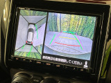 【全方位モニター用カメラ】専用のカメラにより、上から見下ろしたような視点で360度クルマの周囲を確認することができます☆死角部分も確認しやすく、狭い場所での切り返しや駐車もスムーズに行えます。
